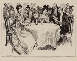 La cena